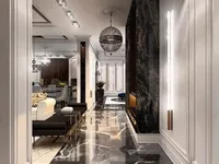 Мрамор Calacatta Black